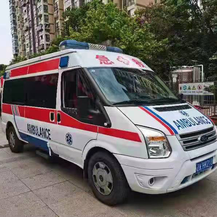 信宜长途救护车护送病人返乡